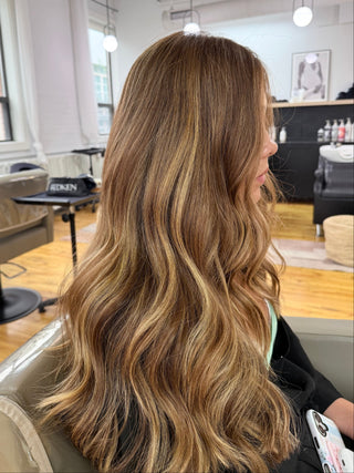Honey Balayage by Priscilla Sorin, hairstylists at Private Studio near King West, Toronto