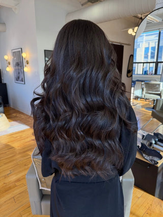 Soft dimensional brunette by Priscilla Sorin at Private Studio in Toronto.