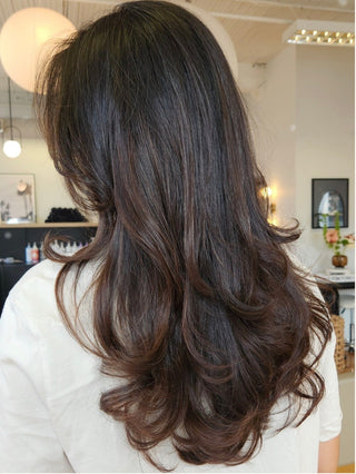 Balayage by Cindy Li at Private Studio in Toronto.
