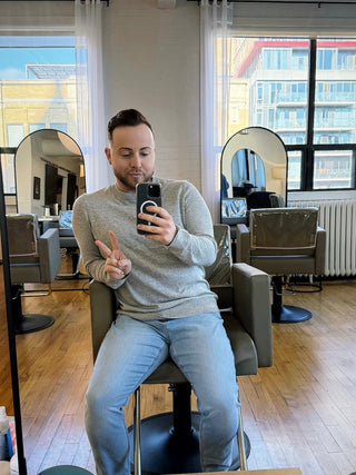 Richie Araish, hair stylist at Private Studio.