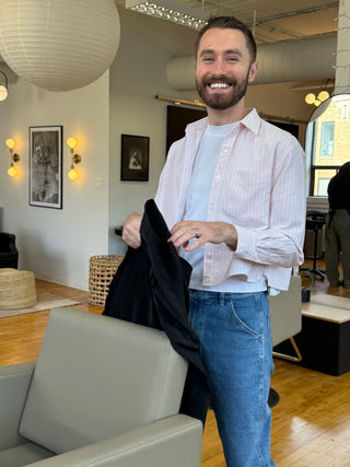 Ryan Collins, hairstylist at Private Studio Toronto.