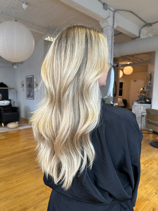 Sun-kissed, lived-in colour by Kristen Patterson at Private Studio in Toronto.
