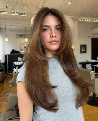 Rich dimensional brunette by Ryan Collins at Private Studio in Toronto.