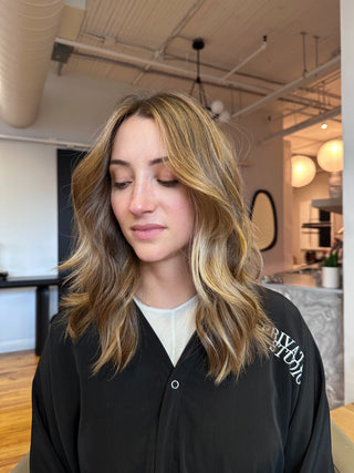 Sun-kissed, lived-in colour by Kristen Patterson at Private Studio in Toronto.