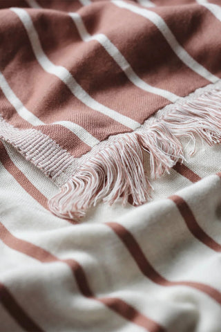 SLOWTIDE Koko Driftwave Beach Blanket for bath and shower, featuring colorful driftwave design on soft fabric.